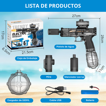 Pistola de Agua Eléctrica